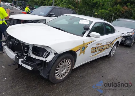 2021 Dodge Charger Police Awd из США, поврежденный, VIN 2C3CDXKG8MH668915